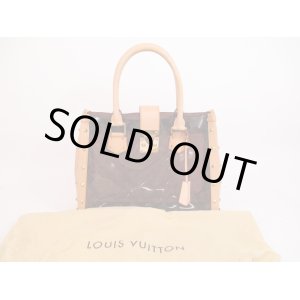 Photo: LOUIS VUITTON Limited Monogram Vinyl Tote Bag Neo Cabas Ambre MM #4939