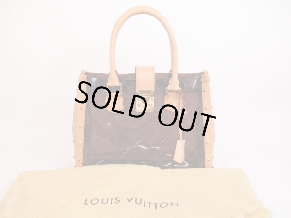 Photo1: LOUIS VUITTON Limited Monogram Vinyl Tote Bag Neo Cabas Ambre MM #4939