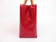 Photo4: LOUIS VUITTON Vernis Rouge Patent Leather Hand Bag Purse Reade PM #4940