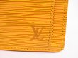 Photo11: LOUIS VUITTON Epi Leather Yellow Clutch Bag Sellier Dragonne #4941