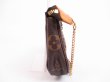 Photo4: LOUIS VUITTON Monogram Leather Brown T&B Accessories Chain Pouch #4943