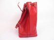 Photo4: LOUIS VUITTON Epi Leather Red Shoulder Bag Purse Noe #4946