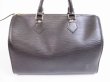 Photo2: LOUIS VUITTON Epi Leather Black Hand Bag Purse Speedy30 #4949