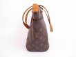 Photo4: LOUIS VUITTON Monogram Brown Leather Shoppers Bag Purse Totally PM #4950