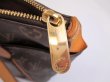 Photo9: LOUIS VUITTON Monogram Brown Leather Shoppers Bag Purse Totally PM #4950