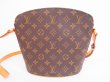 Photo2: LOUIS VUITTON Monogram Leather Brown Messenger&Cross-body Bag Drouot #4957