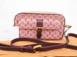 Photo1: LOUIS VUITTON Monogram Mini Canvas Blue Cross-body Bag Juliet MM #4963