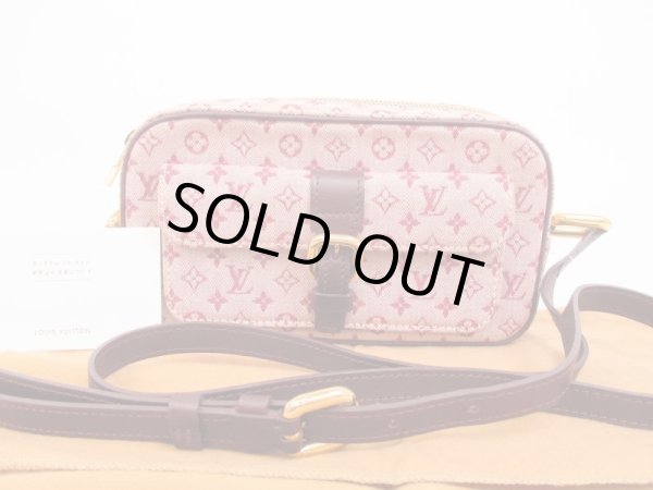 Photo1: LOUIS VUITTON Monogram Mini Canvas Blue Cross-body Bag Juliet MM #4963