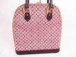 Photo2: LOUIS VUITTON Monogram Mini Canvas Red Hand Bag Purse Alma Haut #4976