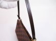 Photo7: LOUIS VUITTON Damier Leather Brown Accessories Pouch Pochette #4977