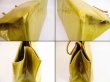 Photo6: LOUIS VUITTON Vernis Beige Patent Leather Hand Bag Purse Reade GM #4984