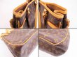 Photo6: LOUIS VUITTON Monogram Leather Brown Tote Bag Batignolles Vertical #4989