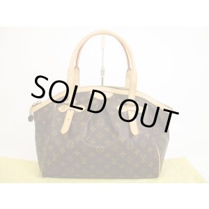 Photo: LOUIS VUITTON Monogram Leather Brown Tote&Shoppers Bag Tivoli GM #5006