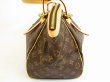 Photo4: LOUIS VUITTON Monogram Leather Brown Tote&Shoppers Bag Tivoli GM #5006