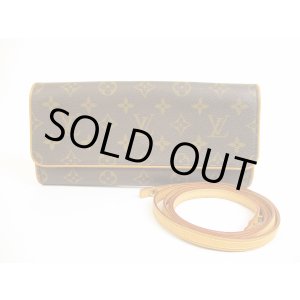 Photo: LOUIS VUITTON Monogram Leather Brown Fanny Packs Pochette Twin GM #5010