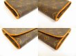 Photo6: LOUIS VUITTON Monogram Leather Brown Fanny Packs Pochette Twin GM #5010