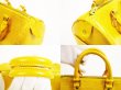 Photo7: LOUIS VUITTON Epi Leather Yellow Hand Bag Purse Speedy25 #5012