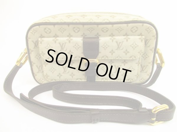 Photo1: LOUIS VUITTON Monogram Mini Canvas Brown Cross-body Bag Juliet MM #5030