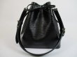 Photo1: LOUIS VUITTON Epi Leather Black Shoulder Bag Purse Petite Noe #5033