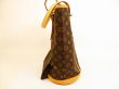 Photo4: LOUIS VUITTON Monogram Leather Brown Tote Bag Bucket GM w/Pouch #5037