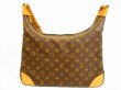 Photo2: LOUIS VUITTON Monogram Leather Brown Shoulder Bag Purse Boulogne 35 #5040