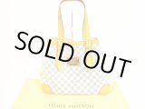 Photo: LOUIS VUITTON Azur Leather White Tote&Shoppers Bag Hampstead MM #5041