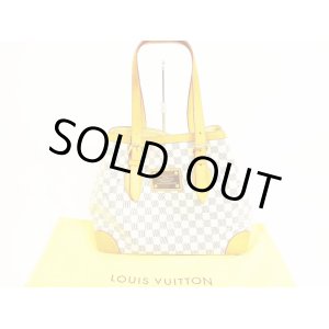 Photo: LOUIS VUITTON Azur Leather White Tote&Shoppers Bag Hampstead MM #5041