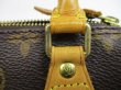 Photo11: LOUIS VUITTON Monogram Leather Brown Hand Bag Pouch Mini Speedy #5063