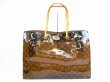 Photo2: LOUIS VUITTON Monogram Brown Vinyl Tote&Shoppers Bag Cabas Cruise #5066