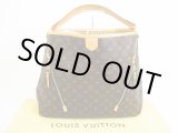 Photo: LOUIS VUITTON Monogram Leather Brown Shoulder Bag Hobo Delightful GM #5069