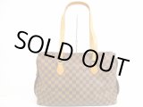 Photo: LOUIS VUITTON Damier Leather Brown Tote Bag Columbine 100th Limited #5072