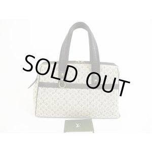 Photo: LOUIS VUITTON Monogram Mini Canvas Khaki Hand Bag Purse Josephine GM #5076