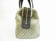 Photo3: LOUIS VUITTON Monogram Mini Canvas Khaki Hand Bag Purse Josephine GM #5076