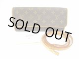 Photo: LOUIS VUITTON Monogram Leather Brown Fanny Packs Pochette Twin GM #50７9