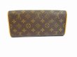 Photo2: LOUIS VUITTON Monogram Leather Brown Fanny Packs Pochette Twin GM #50７9