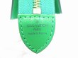 Photo10: LOUIS VUITTON Epi Leather Green Hand Bag Purse Sac Triangle #5080