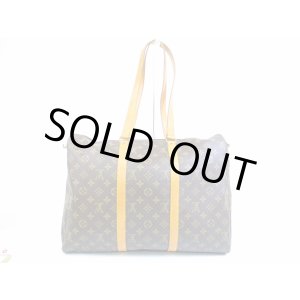 Photo: LOUIS VUITTON Monogram Leather Brown Tote&Shppers Bag Flanerie 45 #5088