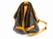 Photo3: LOUIS VUITTON Monogram Leather Brown Cross-body Bag Purse Saumur 35 #5100