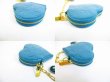 Photo6: LOUIS VUITTON Vernis Patent Leather Blue Heart Coin Case Purse #5102