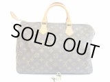 Photo: LOUIS VUITTON Monogram Leather Brown Hand Bag Purse Speedy35 #5126