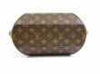 Photo5: LOUIS VUITTON Monogram Leather Brown Hand Bag Purse Ellipse MM #5128