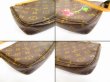 Photo6: LOUIS VUITTON Monogram Leather Brown Murakami Cherry Accessories Pouch #5133