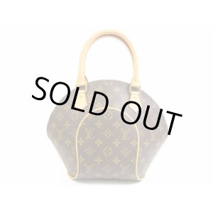 Photo: LOUIS VUITTON Monogram Leather Brown Hand Bag Purse Ellipse PM #5138