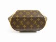 Photo5: LOUIS VUITTON Monogram Leather Brown Hand Bag Purse Ellipse PM #5138