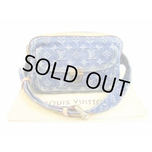 Photo: LOUIS VUITTON Monogram Denim Blue Fanny&Waist Packs Bum Bag #5140