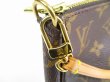 Photo11: LOUIS VUITTON Monogram Leather Brown Accessories Pouch Pochette #5143