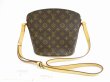 Photo1: LOUIS VUITTON Monogram Leather Brown Messenger&Cross-body Bag Drouot #5145