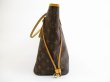 Photo4: LOUIS VUITTON Monogram Leather Brown Tote&Shoppers Bag Neverfull MM #5149