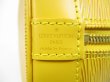 Photo10: LOUIS VUITTON Epi Leather Yellow Hand Bag Purse Alma #5158