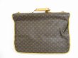 Photo2: LOUIS VUITTON Monogram Leather Brown Portable Garment Cover w/Strap #5163